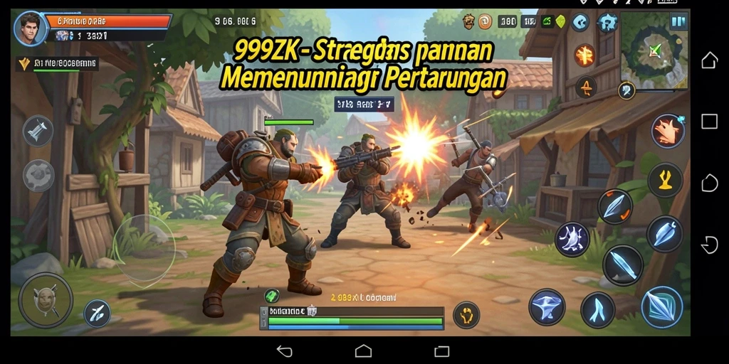 Tampilan gameplay yang intens dan menegangkan di 999ZK.