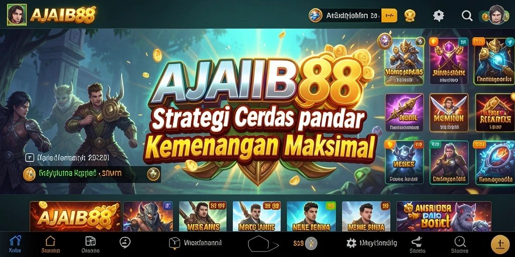 Tangkapan layar gameplay <strong>AJAIB88</strong> menampilkan strategi penuh aksi dan taktik.