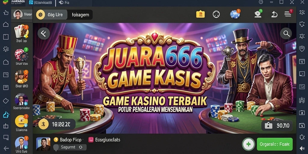 Tampilan gameplay JUARA666 yang menarik dan menarik perhatian.