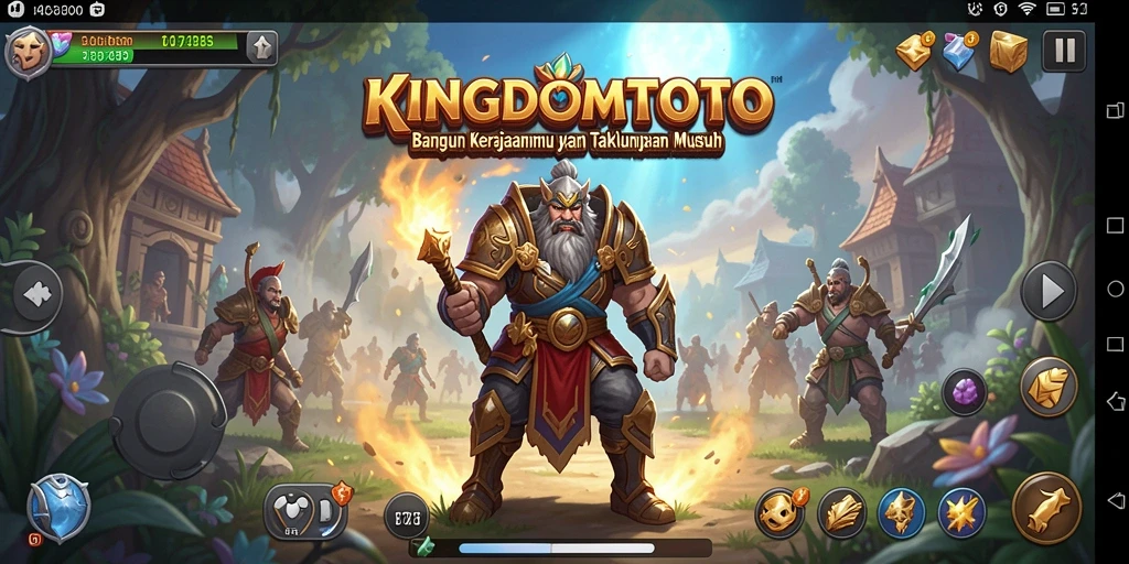 Gameplay epik KINGDOMTOTO dengan strategi mendalam.