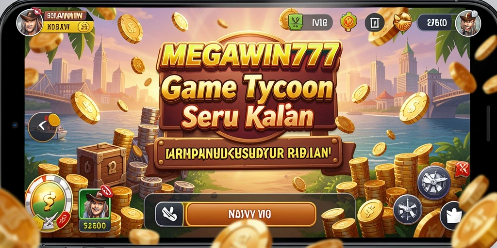 Tampilan gameplay MEGAWIN777 yang seru dan strategis.