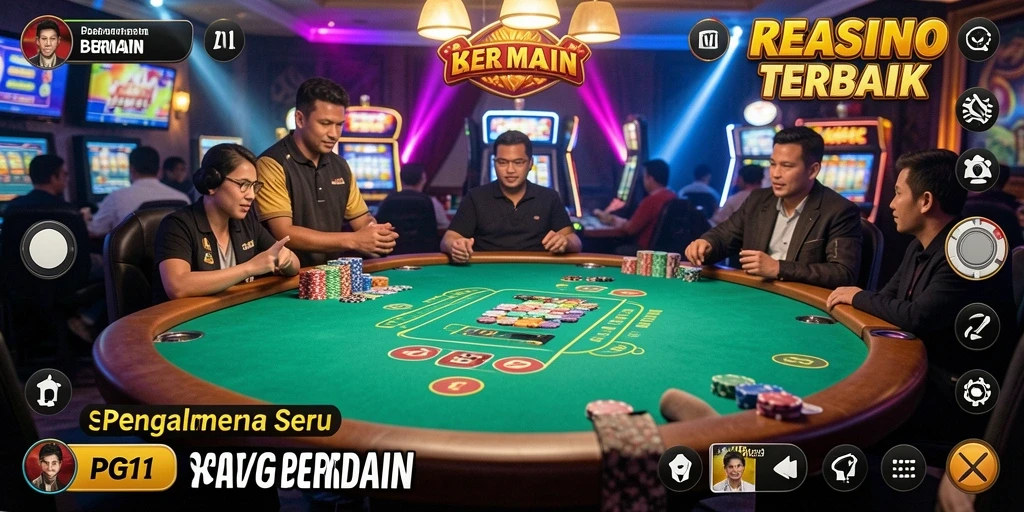 Screenshot utama PG11 menampilkan gameplay seru di kasino virtual.
