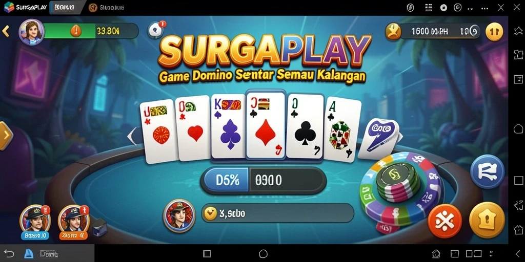 Screenshot menunjukkan gameplay seru dari SURGAPLAY yang penuh strategi.