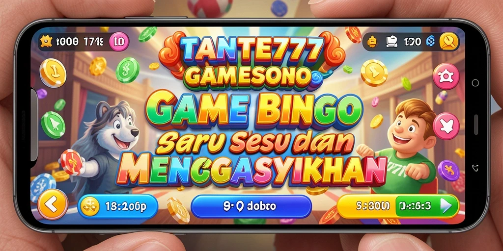 Tampilan gameplay TANTE777 yang menarik saat bermain Bingo.