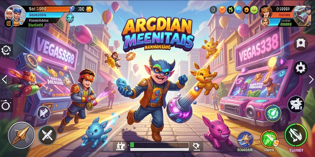 Tampilan gameplay seru dari VEGAS338 dengan berbagai tantangan.